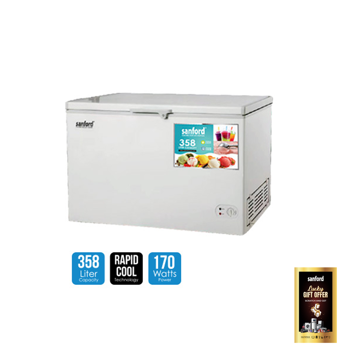 sanford350lchestfreezer